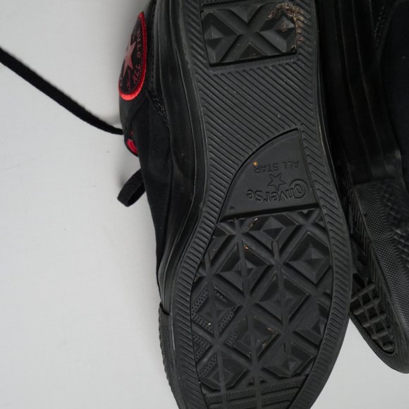 Converse - Black/Red - Men's Size 8 - Picture 7 of 14